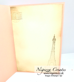 Nigezza Creates With Stampin Up & Parisian Beauty, Shabby Chic Card