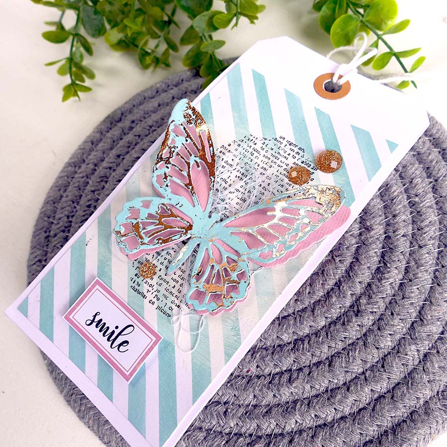 Creare una Tag con Effectz & Thinlits – Sizzix