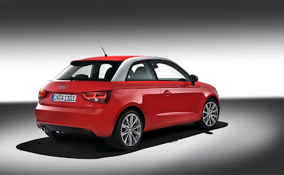 2011 Audi A1 Rear View