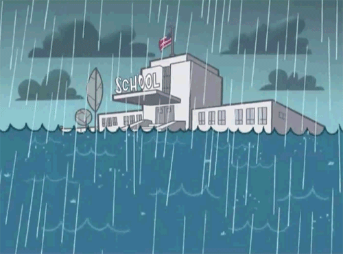 Aneka Gambar Animasi Hujan Awan