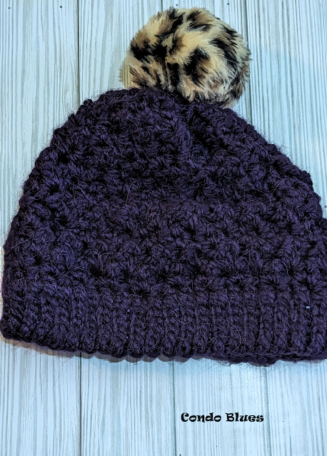 easy beginner womens crochet winter hat pattern