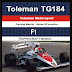 Toleman TG184  Pierluigi Martini Itália practice - 1984 