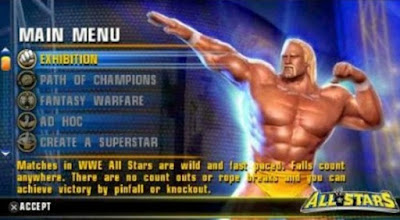 Game WWE All Stars PSP ISO highly compressed For Android