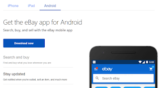 Ebay App has much to be desired.
