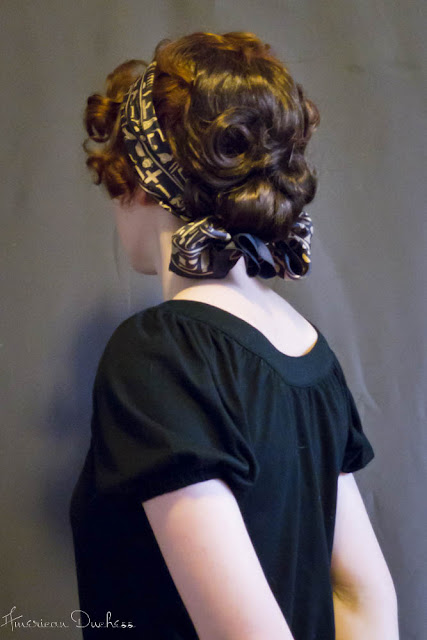 V20: A 1912 Hairstyle Tutorial - Gibson Tuck a la Hair 