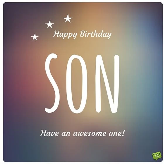 Heart Touching Birthday Quotes For Son