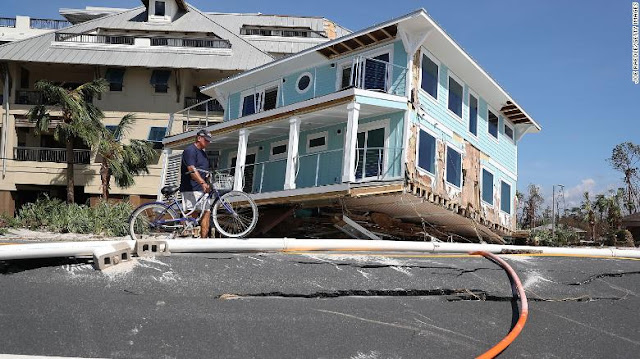 Michael's not done yet -- path of destruction stretches north from Florida