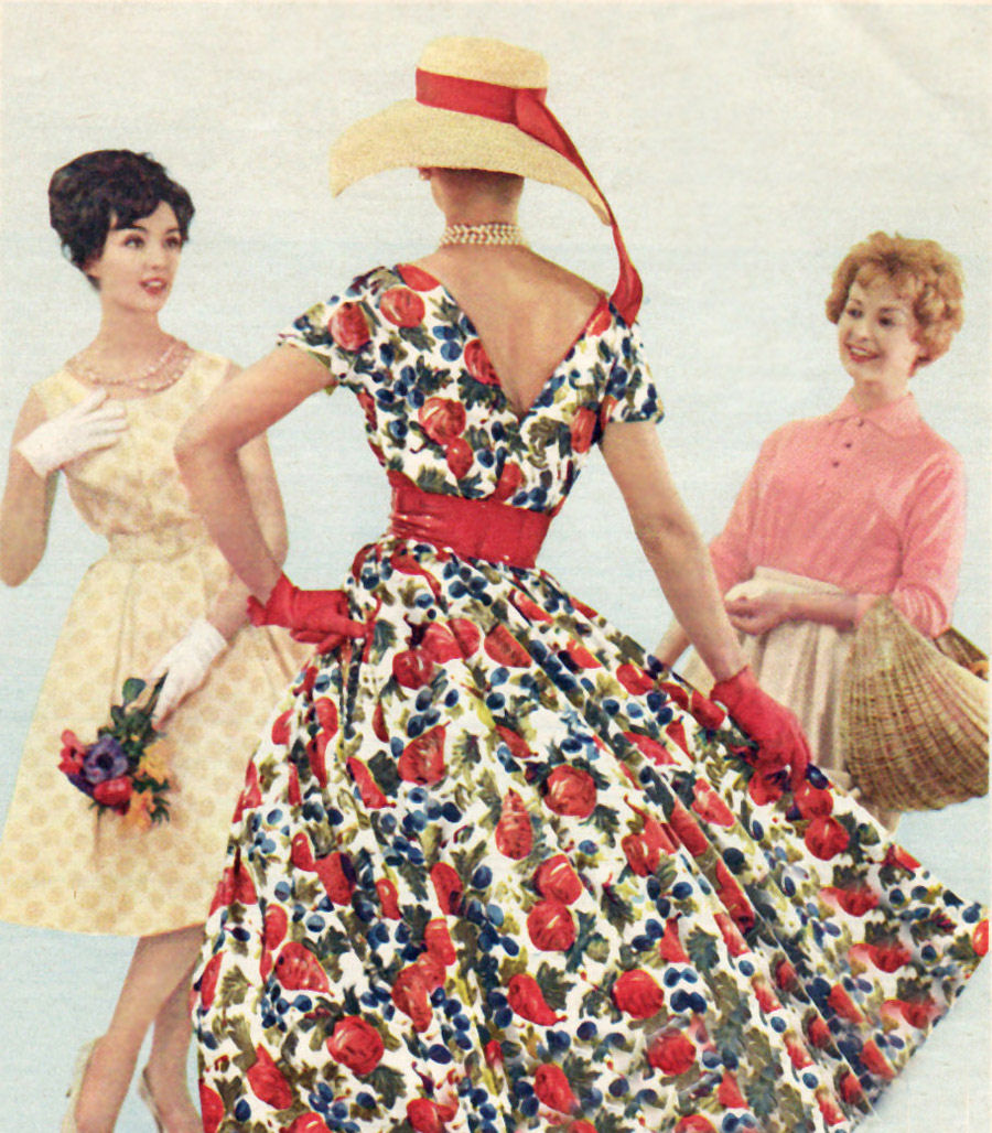 dresses 1950s fashion
