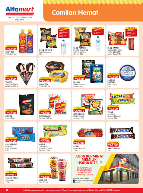 Katalog ALFAMART Promo ALFAMART Terbaru Periode 01 - 15 Maret 2018