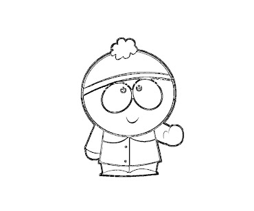 #5 Stan Marsh Coloring Page