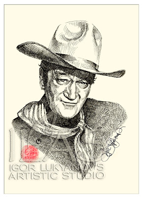 John Wayne, American actor