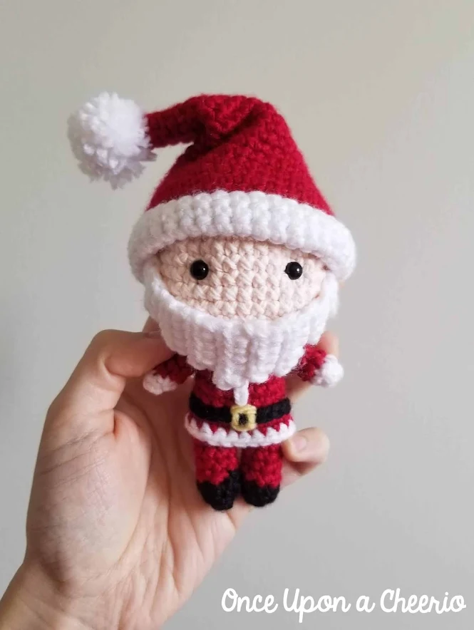 Santa Claus Free Amigurumi Crochet Pattern