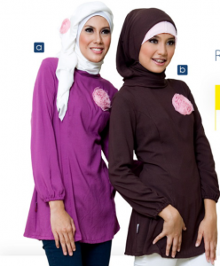 Model Baju Atasan Muslim Modern Anak Muda