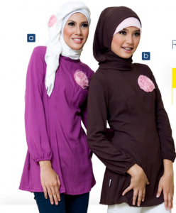 Model Baju Atasan Bawahan Muslim Modern Remaja Terbaru