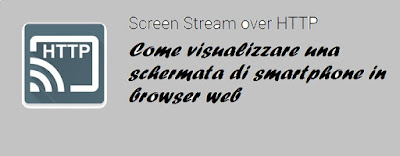 Come visualizzare schermo smartphone in browser web