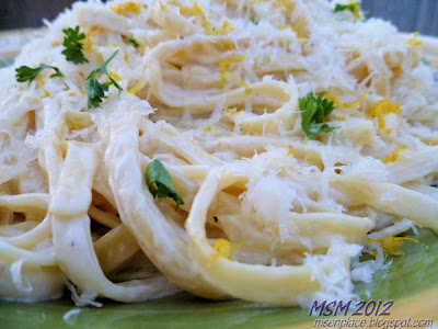 Tagliolini al Limone