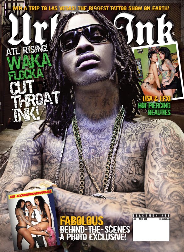 issue of Urban Ink magazine I never realized how many he had ouch