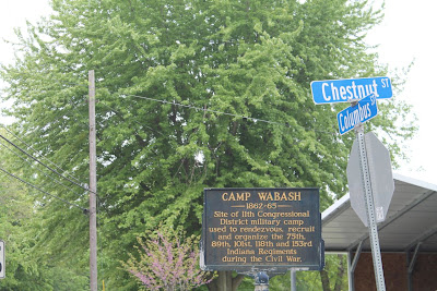 Camp Wabash plaque