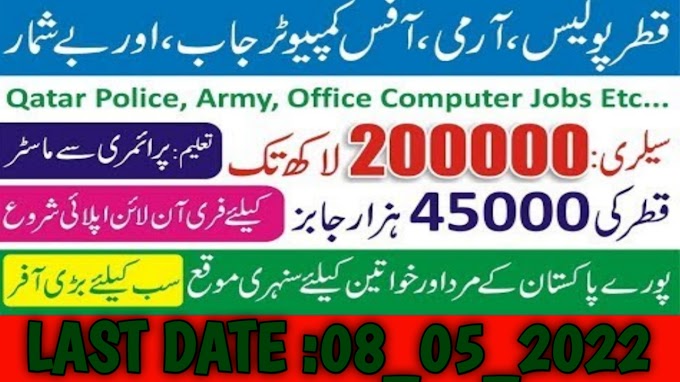 Qatar Police jobs 2022 for Pakistani Online Apply