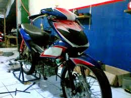 modifikasi road race motor honda blade terbaik dan terbaru tahun ini