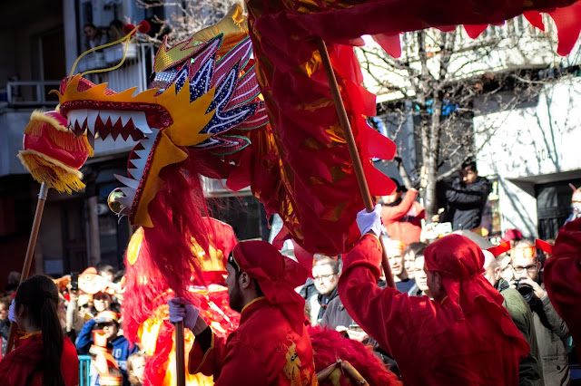 Desfile del Año Nuevo Chino 2018. Año del Perro