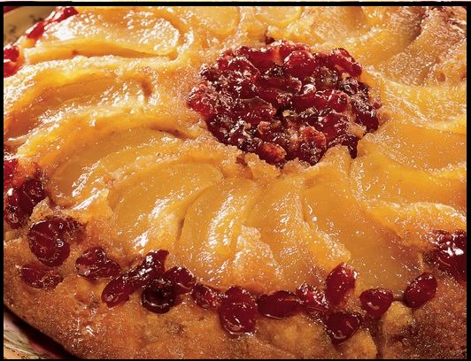How to Make Apple Cranberry Upside Down Cake