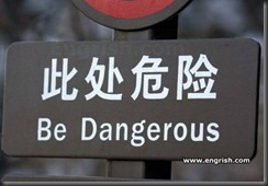 be-dangerous