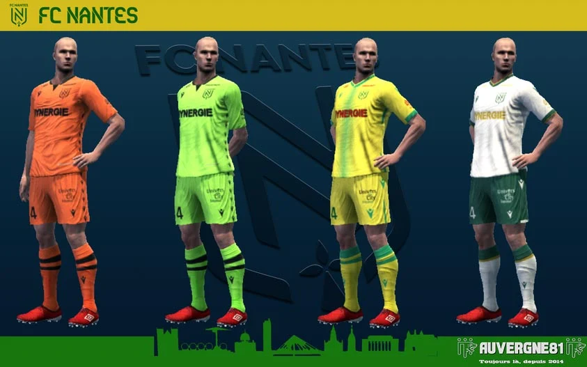 Kits FC Nantes 2021-2022 For PES 2013