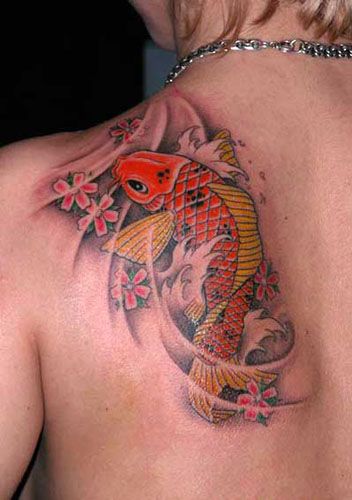 Koi Tattoo Designs For Women