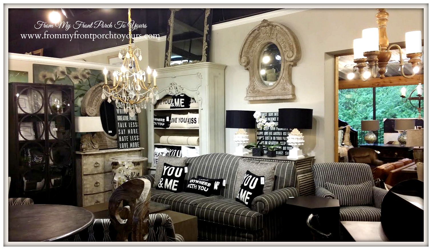 Laurie's Home Furnishings- From My Front Porch To Yours
