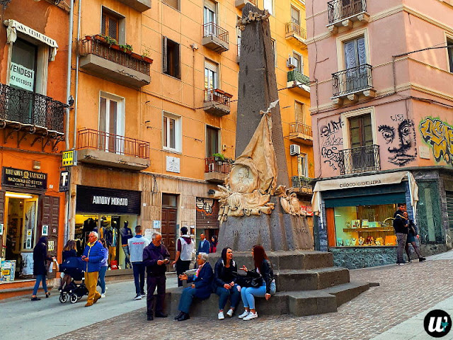 Street in Cagliari | Sardinia, Italy | wayamaya