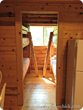 rustic cabin bunks