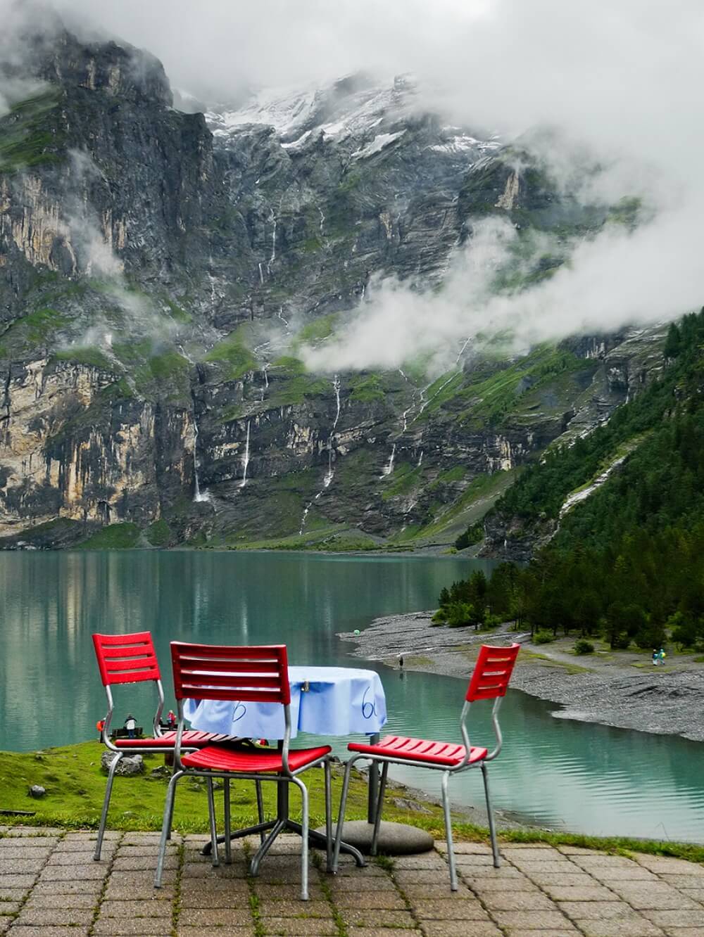 22 Stunning Hotels That Will Make You Want to Book Your Next Trip NOW! - Hotel-Restaurant Öschinensee, Switzerland