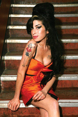 Foto de Amy Winehouse más delgada