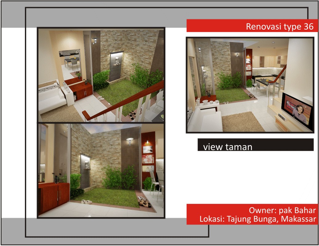 Gambar Desain Interior Rumah Minimalis Type 36 120 Terbaru