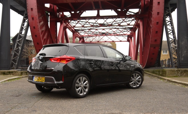 2013 Toyota Auris Hybrid rear view