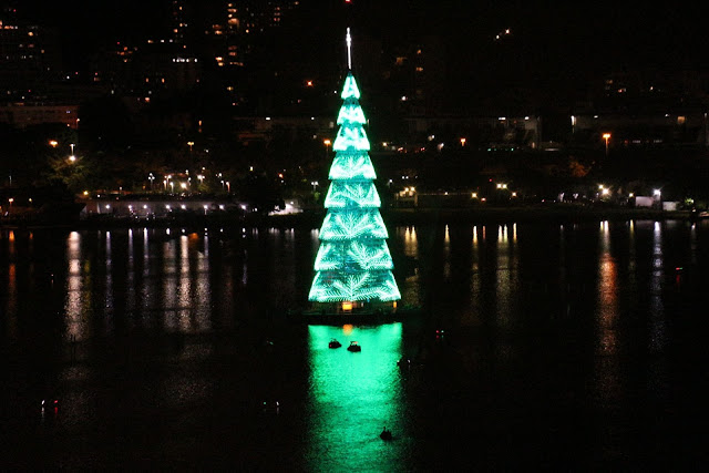 Blog Apaixonados por Viagens - Árvore de Natal da Lagoa - Rio de Janeiro