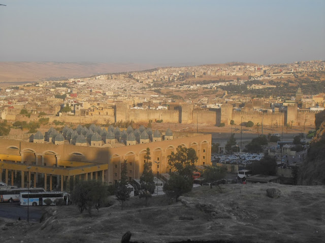 muralla desde mirador Fez