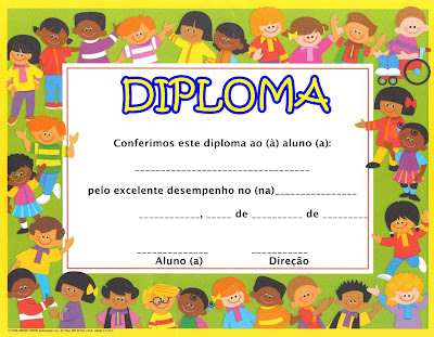 Resultado de imagen para diplomas fin de curso primaria para editar