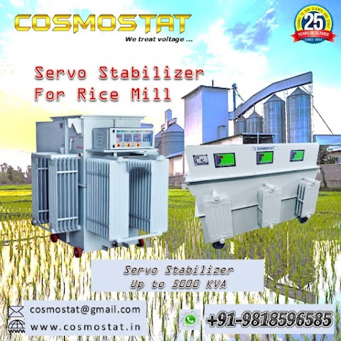 Servo Stabilizer for Rice mill plant