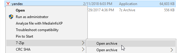 Open archive