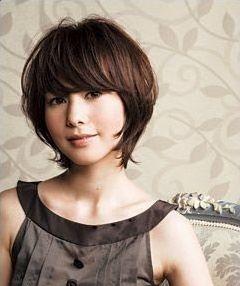 very cute short hairstyle 2010