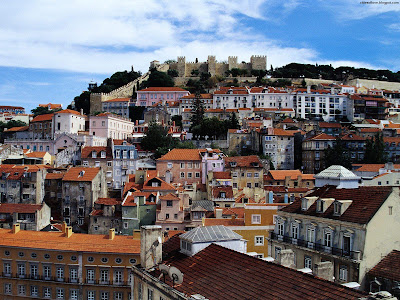 Lisbon Estremadura Beautiful Wonderful View Capital Portugal Hd Desktop Wallpaper