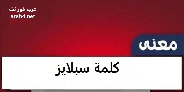 معنى كلمة سبلايز