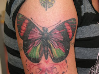 Butterfly Tattoo Design on Arm - Arm Tattoo