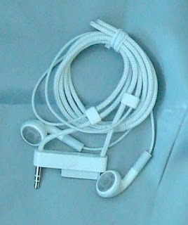 Apple lanyard headphones for second generation Nano