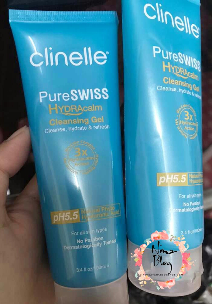 CLINELLE Pure Swiss Cleansing Gel | cik sukα taip
