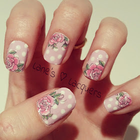 lilac-polka-dot-roses-nail-art