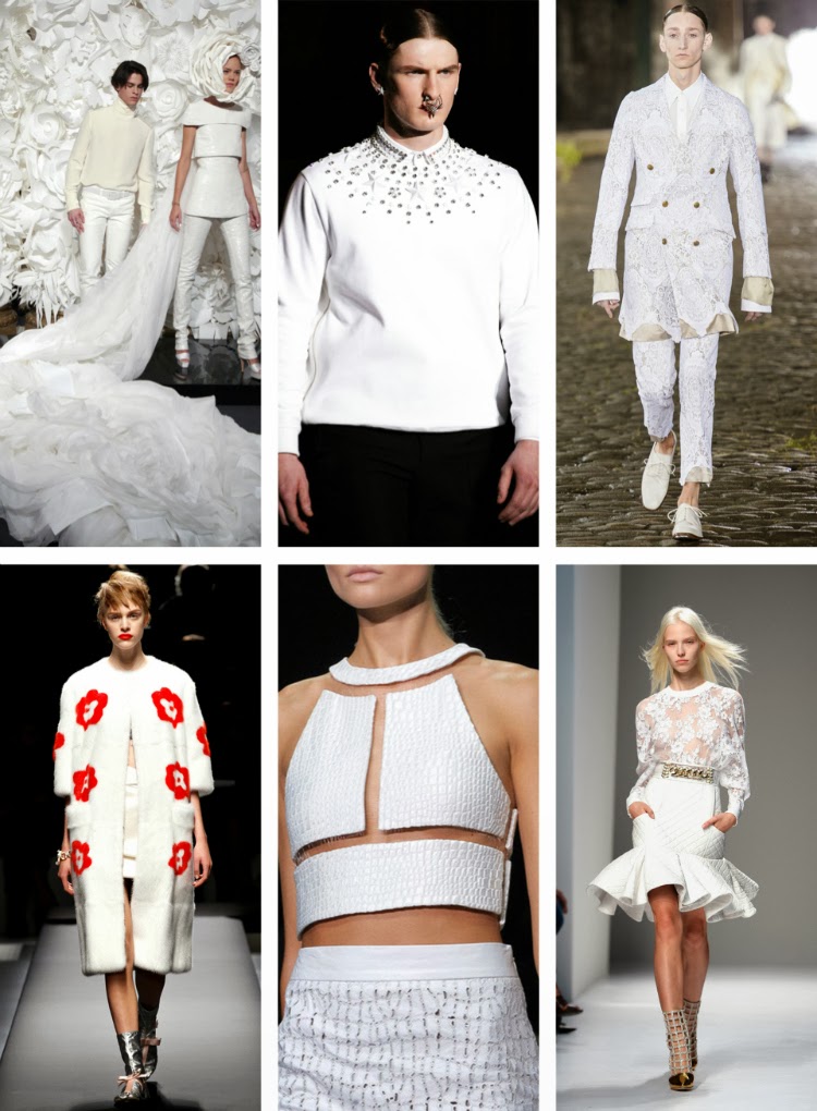 7DAYS - 7POSTS - ALL WHITE // RUNWAY LOOKS
