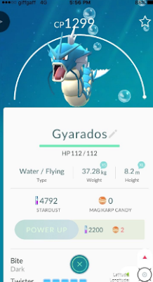 Gyrados pokemon go